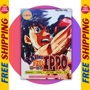 DVD Anime Hajime No Ippo Season 1-3 Vol.1-127 End + Movie + OVA English Subtitle - Picture 1 of 5