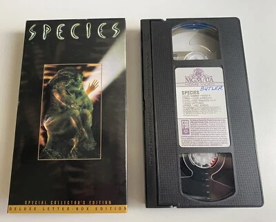Species (VHS, 1995, Special Collector’s Edition) Sci-Fi / Horror Foto 1 de 2