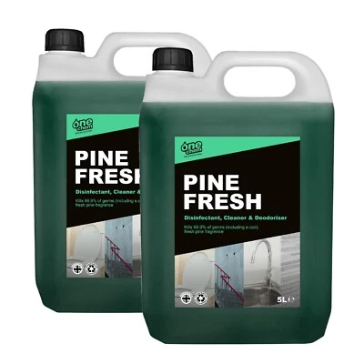 Pine Fresh Disinfectant 2 x 5L Concentrate Cleaner One Chem Professional