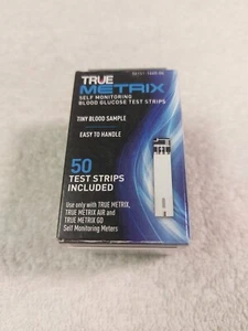 TRUE Metrix Self Monitoring Blood Glucose Test Strips 50 Count Exp: 09-30-2023 - Picture 1 of 4