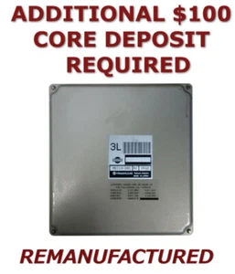 REMAN 01-03 Nissan Pathfinder Infiniti QX4 Engine Computer ECM ECU MEC14-340 EXC - Picture 1 of 2