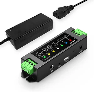 Amplificatore a 4 Canali Bluetooth 5.0 Amp Ricevitore 200 W Di Potenza Di Uscita - Foto 1 di 12