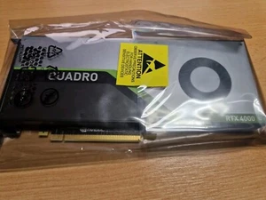 Neu! PNY Quadro RTX 4000 8GB GDDR6 Grafikkarte - Bild 1 von 3