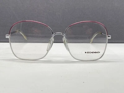 Monturas de gafas mujer metal rojo lentes grandes años 80 3352 C vintage Foto 1 de 4