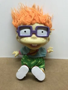 Vintage Chuckie Hard Plastic Doll From Rugrats Cartoon - Picture 1 of 12