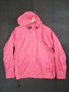 Lands' End rain jacket coat zip up size small hooded windbreaker - Picture 1 of 11