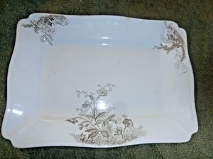 Antique Henry Alcook Alcock   Mira pattern  PLATTER / tray plate - Picture 1 of 4