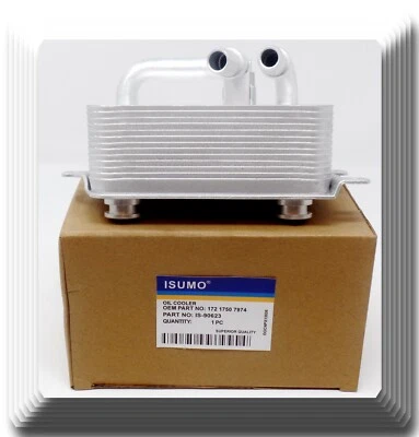 17217507974 Trans Oil Cooler Fits:BMW E60 E61 525I 530I 545I 645CI 745I 745LI - Image 1 of 4