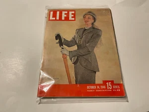 LIFE MAGAZINE OCTOBER 14 1946 FALL FASHIONS / EUGENE O'NEILL / NUREMBERG TRIALS - Picture 1 of 1