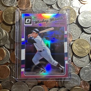 ✨⚾✨ 2017 Donruss Optic Pink Parallel #165 Mickey Mantle NEW YORK YANKEES