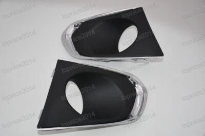 2x Front Bumper Fog Light Covers Bezels Trim For Chevrolet Trax 2014 2015 2016 - Image 1 of 4