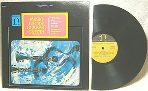 MUSIC FOR THE CLASSIC GUITAR PRESTI LAGOYA - VINYL LP RECORD - H-71161 NONESUCH - Picture 1 of 6