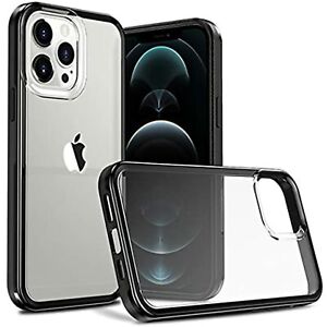 TPU Clear Back Case Slim Hard Cover for iPhone 13 Pro (6.1") Released 2021
