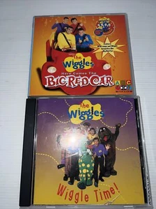 The Wiggles 2 x CD Bundle - Wiggle Time & Here Comes the Big Red Car - Picture 1 of 3