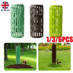 1-6X Protecting Trees Tree Trunk Protector with Twist Ties Saplings Guard Cover - Picture 1 of 15