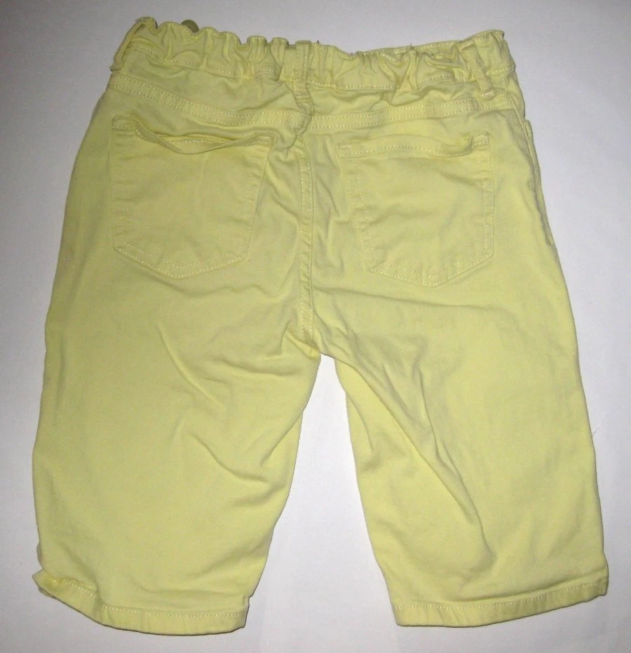 Pantalones Cortos Amarillos The Children's Place Pierna Más Larga Bermudas 12 Cintura Ajustable Foto 1 de 2