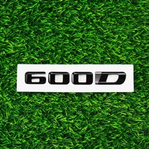 1pc Gloss Black For 2015-2022 Escalade 600D Rear Liftgate Nameplate Emblem - Picture 1 of 5