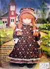 Linda Carr cloth prairie girl doll pattern VOGUE 18" w/ iron on face & clothes