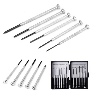 11PCS Micro Precision Screwdriver Set Mini Jewellers L5R NiceJF45 Repair D4A5 - Picture 1 of 10