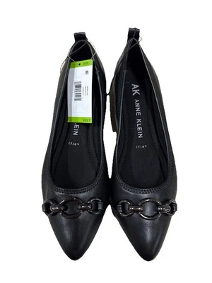 Zapatos planos Anne Klein Akodenna para mujer en negro talla 7 Foto 1 de 4