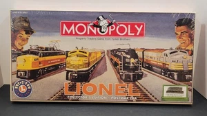 Vtg Lionel Collector's Edition Monopoly Board Game Postwar Era New & Sealed - Picture 1 of 6