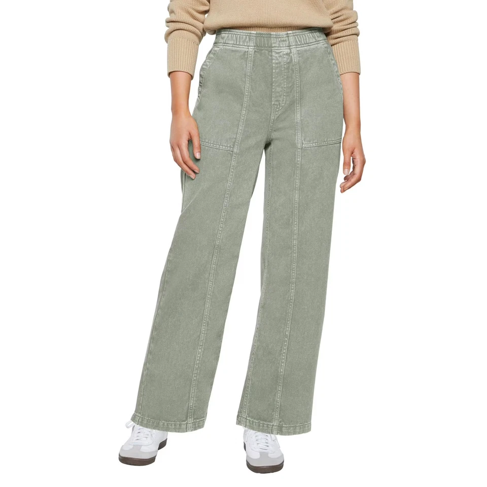 Gap Women's Pull-On Pant Size L Green - Image 1 of 4