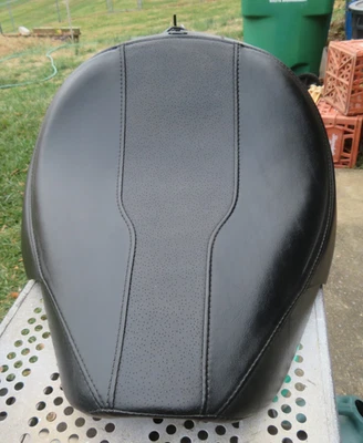 OEM 1990 Harley Davidson  Fat Boy Heritage Solo Seat Grey Ghost - Image 1 of 4