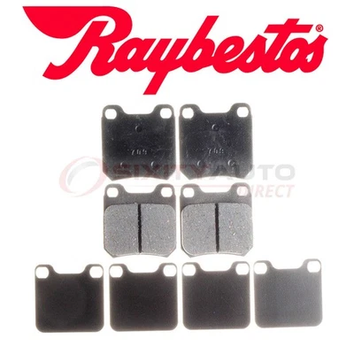 Raybestos PG Plus Ceramic Disc Brake Pads for 2000 Saturn LW1 2.2L L4 - Kit vx — 第 1/4 张图片