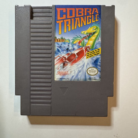 Nintendo NES: Cartucho Cobra Triangle - Probado y FUNCIONA