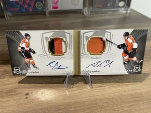 2011-12 UD The Cup Dual Auto Patch Rookie Bookmark Couturier Read 11/25 - Picture 1 of 3