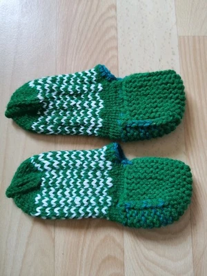 Strick Hausschuhe - Bild 1 von 3