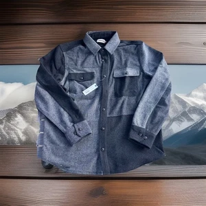 Taylor Stitch The Patchwork Overshirt in Ash Tweed Wolle 44 XL 278 $ Etikett - Bild 1 von 5