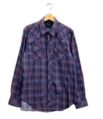 Engineered Garments Long Sleeve Shirt Check Men'S Size M - Image 1 of 4