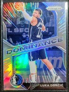 2020-21 Panini Prizm NBA Luka Doncic Dominance Silver Prizm #18 Dallas Mavericks - Picture 1 of 2