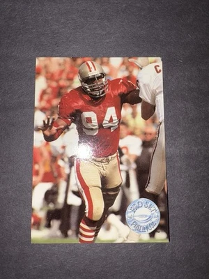 1991 PRO SET PLATINUM FOOTBALL CARD CHARLES HALEY #146 SAN FRANCISCO 49ERS NFL - Image 1 of 2