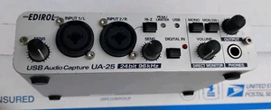 Roland EDIROL UA-25 USB Audio MIDI Used Condition - Picture 1 of 4