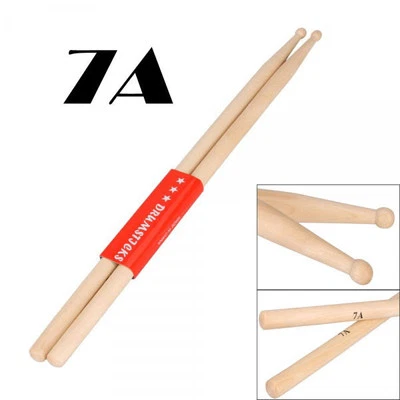 New A Pair  Music Band Maple Wood Drum Sticks Drumsticks 7A - Image 1 of 4