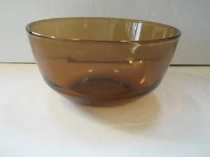 Anchor Hocking Fire King Oven Proof  7 1/2" Mixing Bowl Vintage Amber - Picture 1 of 4
