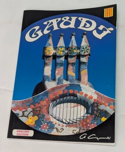 Barcelona, Gaudi English Edition Paperback Book - Imagen 1 de 5