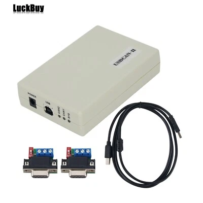 USBCAN-II USB To CAN Adapter Module Dual Channel CAN Box for New Energy - Image 1 of 4