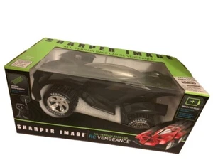 ALL-TERRAIN REMOTE CONTROL RACE CAR RC VENGEANCE AGES 6 PLUS By SHARPER IMAGE - Picture 1 of 9