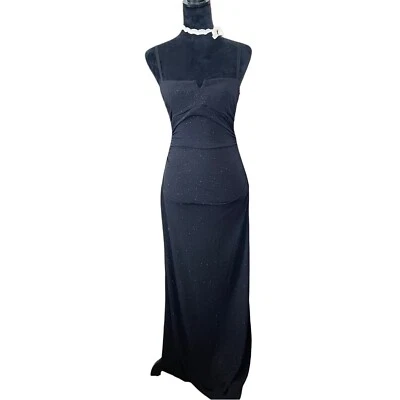 vestido triángulos ciudad negro vintage Foto 1 de 4