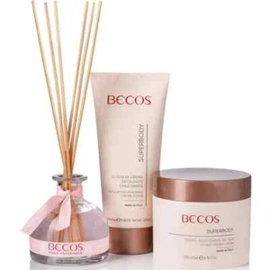 Becos Kit coffret Body and home fragrance 3 Prodotti Crema Corpo Rassodante No- - Foto 1 di 2