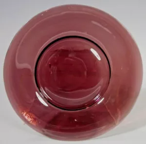 China Chinese Peking Beijing Amethyst Glass Plate late Qing Dynasty 19-20th c. - Picture 1 of 10