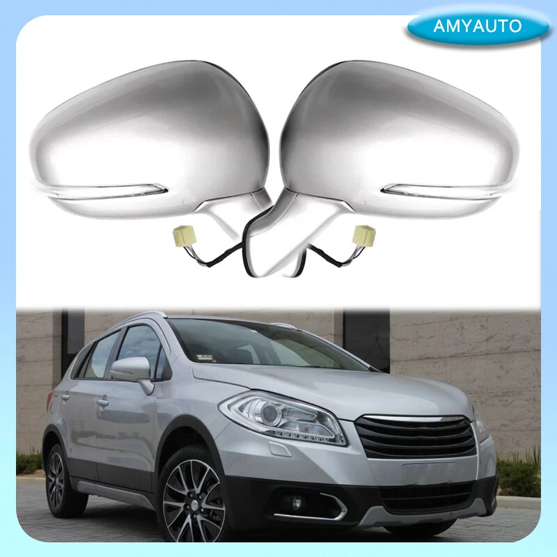 1Pair For Suzuki S-Cross /SX4 S-Cross 2014 2015 Door Side Rearview Mirror 8PIN - Imagem 1 de 4