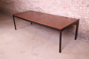 Milo Baughman for Directional Mid-Century Modern Walnut Extension Dining Table