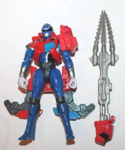 Bandai Power Rangers SPD Original 6" Blue Ranger Battleized Basic Figure #2 - Picture 1 of 1