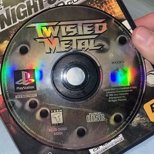Sony PlayStation 1 PS1 Disc Only TESTED Twisted Metal 1995 GH - Picture 1 of 3