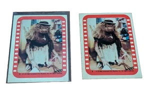 Topps E.T. 1982 vintage LA TARJETA/PEGATINA EXTRA TERRESTRE #1 - Imagen 1 de 6
