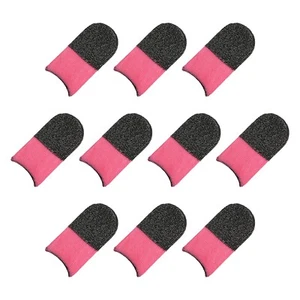 Mobile Doigt Manchon Doigt Pouce Gris/Rose, Anti-Transpiration pour Paquet de 20 - Photo 1 sur 6